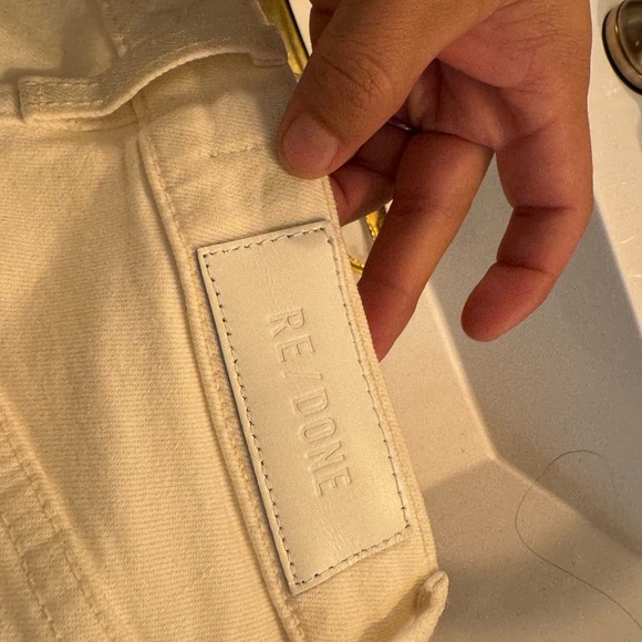 Re/Done 90s Ankle Crop Jeans - Picture 10 of 12